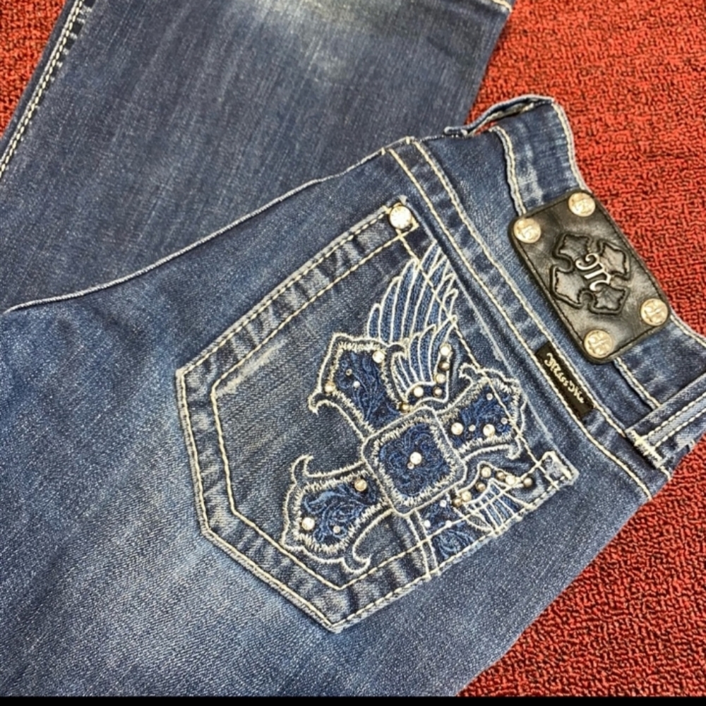 Miss Me Women's Blue Boot Cut Jeans